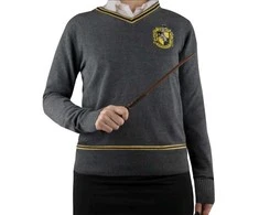 Distrineo Sas Haris Poteris - Hufflepuff - Pilkas megztinis - Didelis