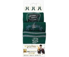 Harry Potter Haris Poteris - Slytherin - 3 poros kojinių