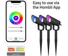 „Hombli“ – išmanusis lauko šviestuvas – rinkinys (3 vnt.)