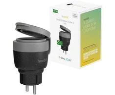 Hombli - Smart Outdoor Socket EU V2, Juodas