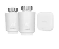 „Hombli“ – išmaniojo radiatoriaus termostato pradinis rinkinys (2+BT tiltas)