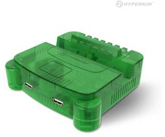 „Hyperkin Retron S64“ konsolės doko jungiklis (žalios spalvos)