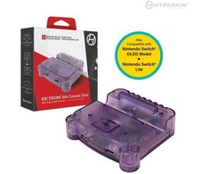 Hyperkin „Retron S64“ konsolės stotelė – jungiklis (violetinė)