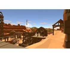 „Imp Tech Wild West“ šaudyklės žaidimas – dviejų „Wild West Shooter Revolver“ rinkinys (CIB) „Nintendo Switch 2“