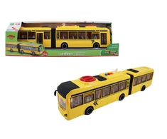 Impulse Toys Motor 112 - Šarnyrinis autobusas su šviesomis ir garsu 44 cm