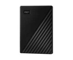 Išorinis kietasis diskas HDD Western Digital My Passport (2TB, USB 3.2) Juodas