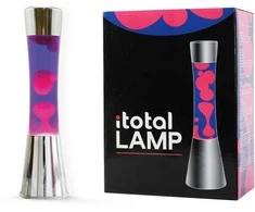 iTotal - Lava Lamp - Violetinė and Rožinė - 40 cm