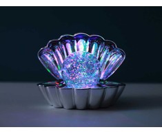 iTotal - Shell Lamp - Sidabrinis - 17.6 × 12.6 × 14.6 cm