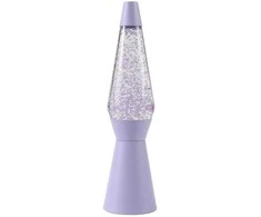 iTotal - Spaceship Glitter Lamp - Pastel Violetinė - 40 cm