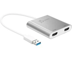 J5 Create J5create - USB 3.0 į dvigubą HDMI kelių monitorių adapteris