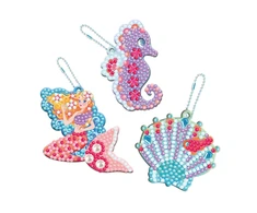 Janod – Magic Ocean 3 deimantiniai tapybos raktų pakabukai (LKJ7793)