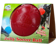 „Jolly Pets“ – Linksmas futbolo kamuolys – Raudona – S (15 cm)