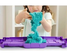 Spin Master Kinetic Sand Castle Case – Žalias (6068384)