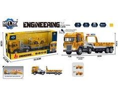 KLX - Die-cast truck w/hanger, bulldozer light &amp; sound (534678)