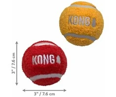 Kong - Sport Softies kamuoliukai, 2 vnt. - ilgis - 7,6 cm