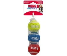 Kong - Sport Softies kamuoliukai M, 3 vnt. pakuotėje, mišrus, Ø6,5 cm