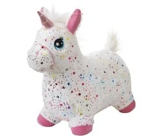 KREA Hop And Bounce Plush Horse, Rainbow (36-2033)