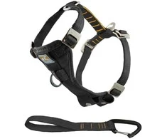 Kurgo Padidinto stiprumo „Tru-Fit“ išmanieji diržai su saugos diržo juosta – „Juodas“ 4,5–11,3kg – mažas