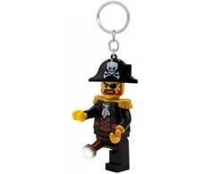 LEGO – Raktų pakabukas su šviesos diodu – Kapitonas Brickbeard (4006036-LGL-KE23H)