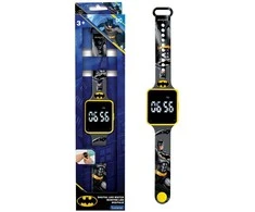 Išmanusis laikrodis „Lexibook“ – „Batman“ LED skaitmeninis laikrodis – (DMW060BAT)
