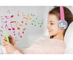 Lexibook – Unicorn – 2 viename Bluetooth® sulankstomos ausinės (HPBT010UNI)