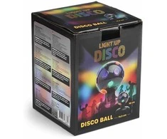 LIGHT - UP - Disco Ball Juodas 13cm (MCDC007)