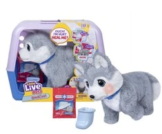 Little Live Pets Maži gyvi augintiniai – Ouchies Husky (26680)