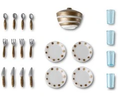 Lundby - Dinner Service +4 Years (18252)
