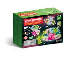 Magformers – Glowing Craft Set 20 vnt. (20-799022)