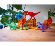 „Magna-Tiles“ – Dinozaurų pasaulis, 40 dalių rinkinys (90232)