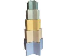 Magni - Silicone Stacking Tower with Star Shaped Boxes (5559)
