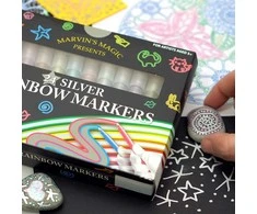 Marvins Magic – sidabriniai vaivorykštės žymekliai – (MMART002)