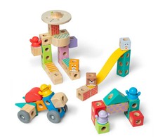 Spin Master Melissa &amp; Doug - Blockables Building Set Town (806012)