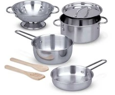 Dėlionė MELISSA &amp; DOUG playset Pots &amp; Pans Play Set