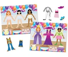MELISSA &amp; DOUG Daugkartinio naudojimo lipdukų knygelė „Aprenk mane“