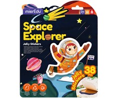 mierEdu - Jelly Stickers - Movable - Space Explorer (ME265)