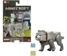 Mattel Minecraft - Movie Figure - Dennis the Wolf