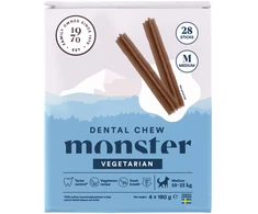 Monster Pet Food - Dog Dental Chew Vegetarian - Medium - 720 g (28 pcs)