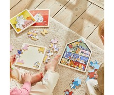 Dėlionė Moomin - Puzzle 19 Pcs Wooden Framed Puzzle House (800075)