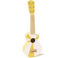 Kids Concept Music - Guitar yellow baltas - (1000954)