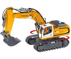 MX R/C Constructions - Ekskavatorius R/C 1:18 2,4 GHz, 3,7 V ličio jonų 11 kanalų (471467)