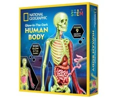 NATIONAL GEOGRAPHIC rinkinys Švytintis tamsoje žmogaus kūnas, NYKŠTIS
