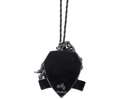 Nemesis Now Hario Poterio Hufflepuff Crest (sidabrinis) kabantis ornamentas 6 cm