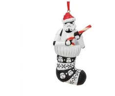 Nemesis Now Stormtrooper su kojinėmis kabančiu ornamentu 11,5 cm