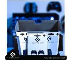 „Nintendo Switch Pro“ valdiklio sieninis laikiklis, pagamintas „FLOATING GRIP®“, juodas