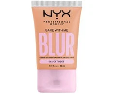 NYX Professional 466 - Bare With Me Blur Tint Foundation 06 Minkštas rusvai gelsvas