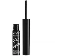 "Nyx Epic Wear" vandeniui atsparus skystas lineris Baltas