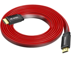 Oniverse - HDMI LED kabelis 8K - raudonas