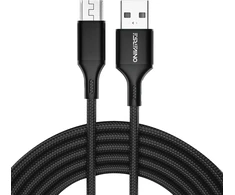 Oniverse Usb-A To Micro-Usb Charge Cable, 3 M - Juodas