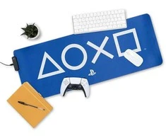 Pelė Paladone Playstation Light Up stalo kilimėlis